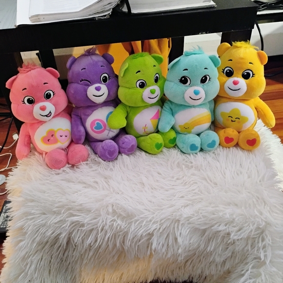 Care Bears Other - Care Bear Plush Treasure Box 5 Bear Special Edition Collector Set